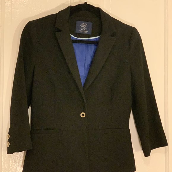 Zara Black blazer- size M - Picture 5 of 6